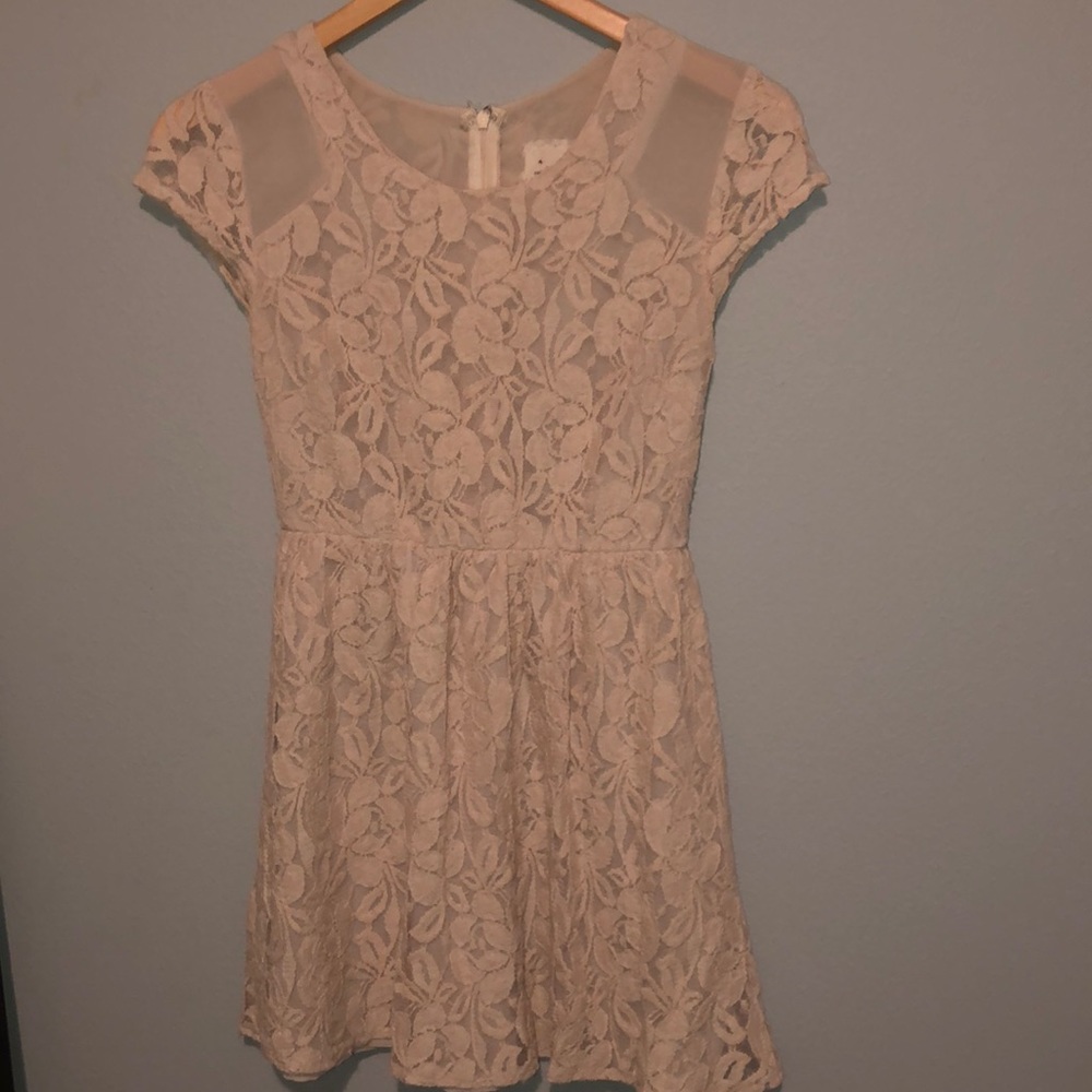 Cream Dress